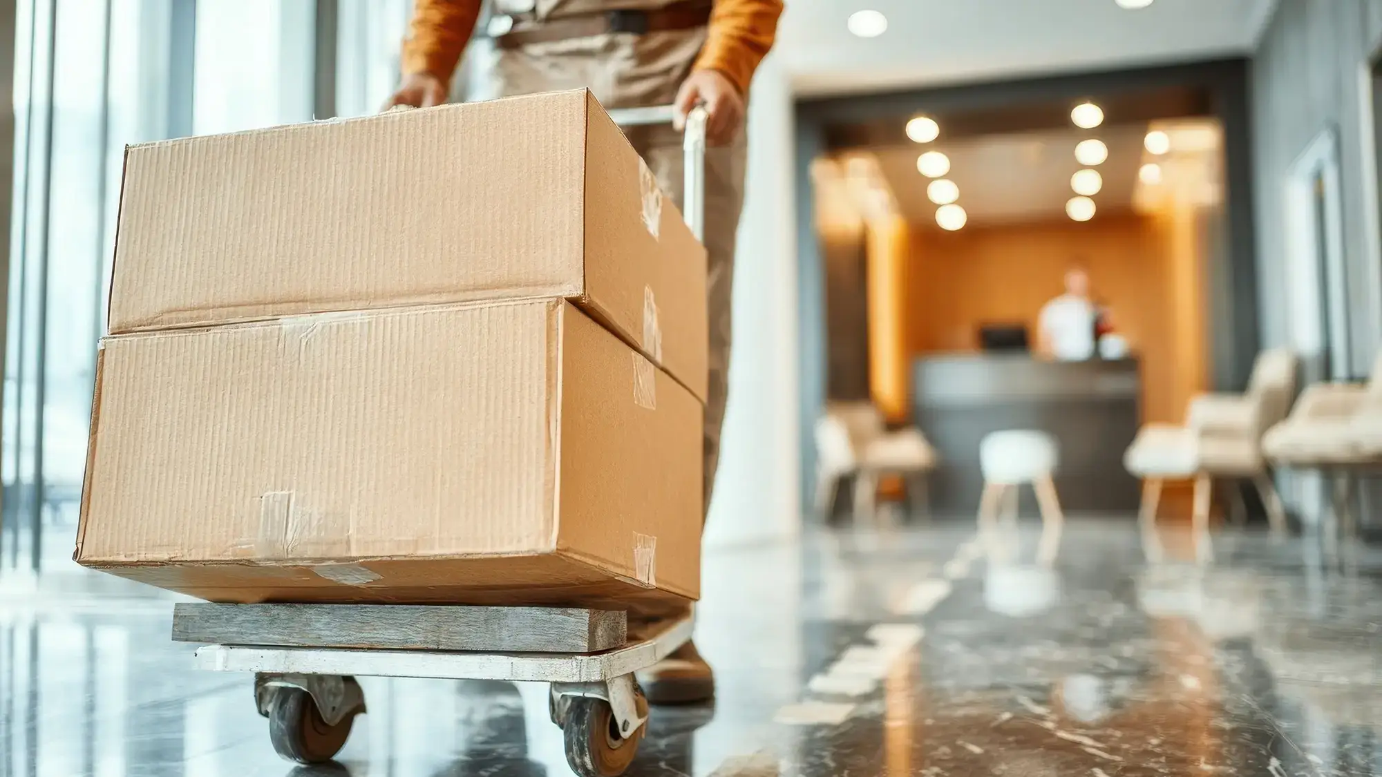 Bild zeigt Umzugsschachteln 